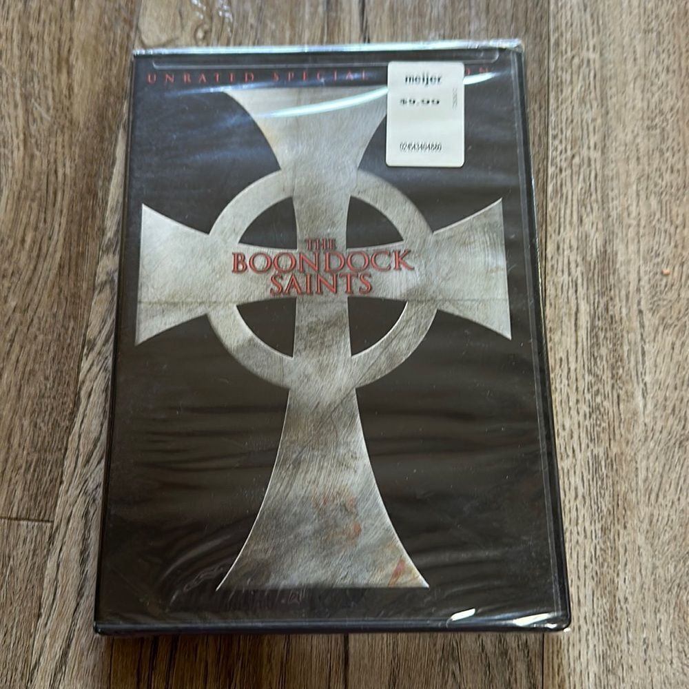 Brand New The Boondock Saints DVD Starring Williem Dafoe Sean Patrick Flanery